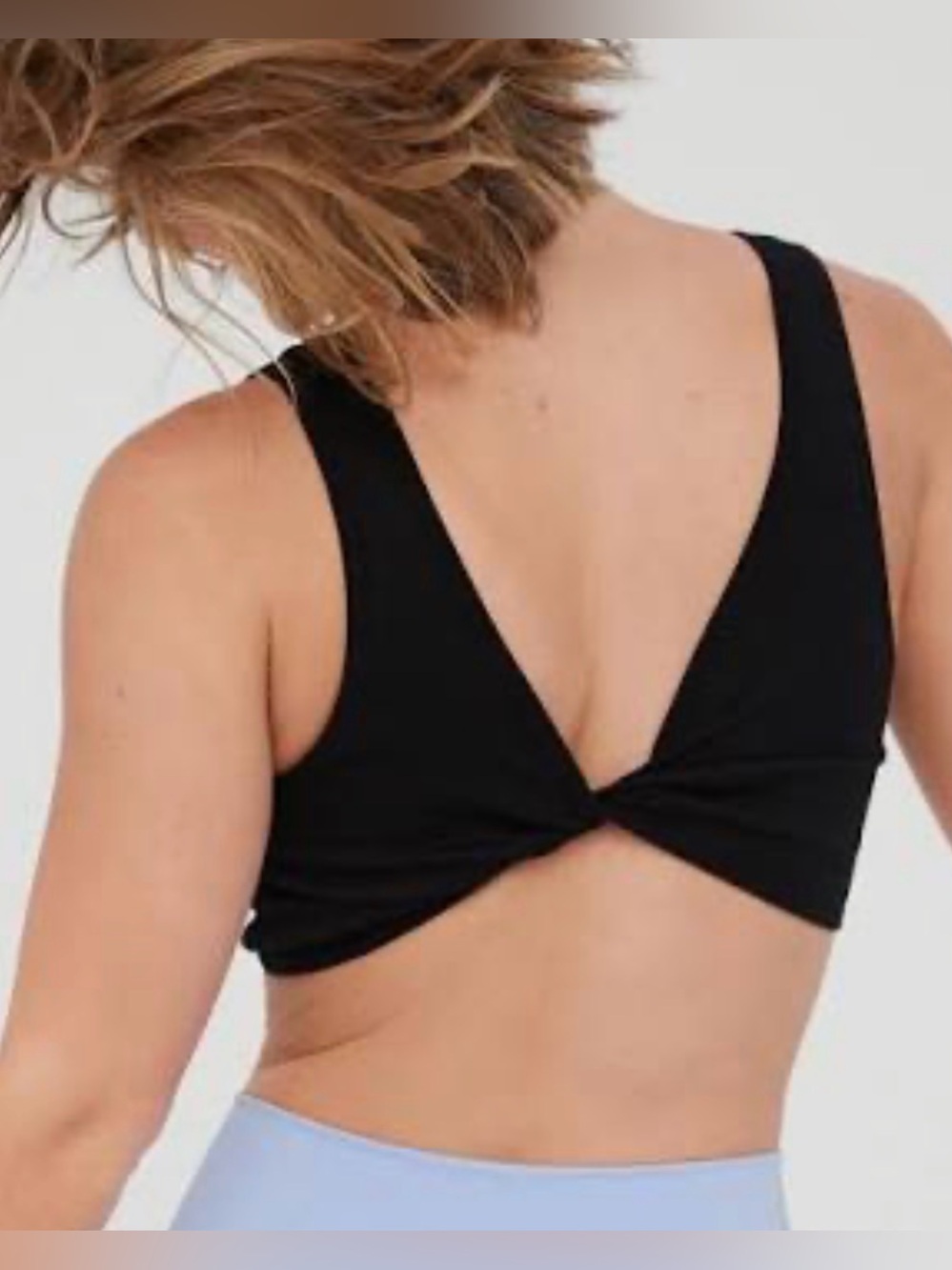 OFFLINE By Aerie Seamless Twist Reversible Sports Bra, sz L